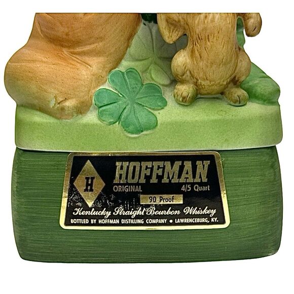 Mr. Lucky Series Mr. Sandman Music Box Decanter 1974 Vtg Hoffman Distilling Co. - Picture 5 of 8